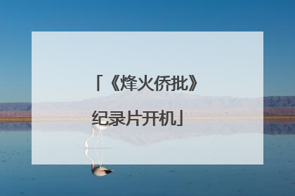 《烽火侨批》纪录片开机