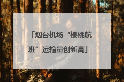 烟台机场“樱桃航班”运输量创新高
