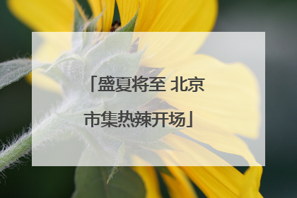 盛夏将至 北京市集热辣开场