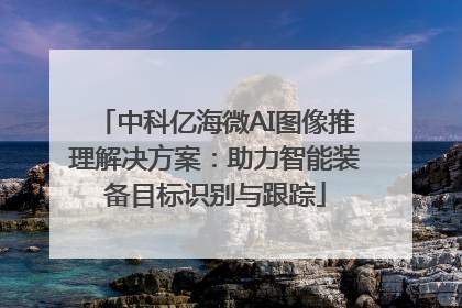 中科亿海微AI图像推理解决方案：助力智能装备目标识别与跟踪