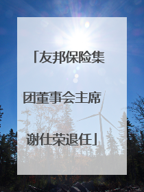 友邦保险集团董事会主席谢仕荣退任