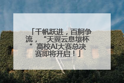 千帆跃进，百舸争流，“天翼云息壤杯”高校AI大赛总决赛即将开启！