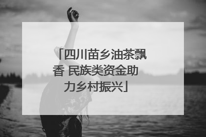 四川苗乡油茶飘香 民族类资金助力乡村振兴
