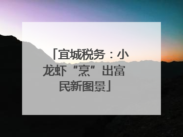 宜城税务：小龙虾“烹”出富民新图景