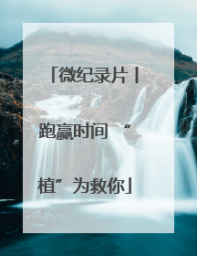 微纪录片丨跑赢时间 “植”为救你