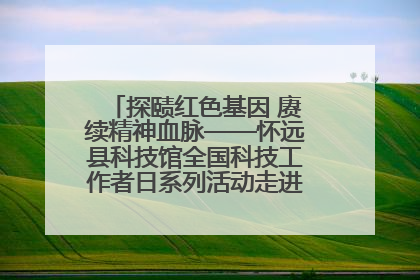 探赜红色基因 赓续精神血脉——怀远县科技馆全国科技工作者日系列活动走进怀远县实验中学