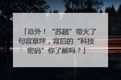 意外！“苏超”带火了句容草坪，背后的“科技密码”你了解吗？