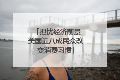 担忧经济前景 美国近八成民众改变消费习惯