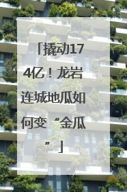 撬动174亿！龙岩连城地瓜如何变“金瓜”