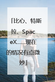 比心、特斯拉、SpaceX……现在的情况有点微妙