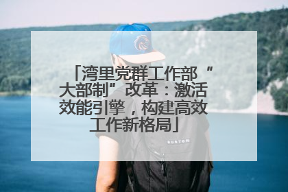 湾里党群工作部“大部制”改革：激活效能引擎，构建高效工作新格局