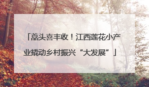 藠头喜丰收！江西莲花小产业撬动乡村振兴“大发展”