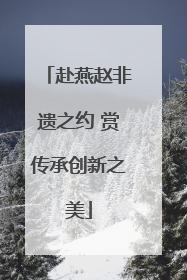 赴燕赵非遗之约 赏传承创新之美