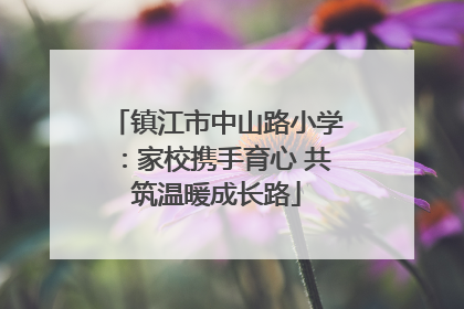 镇江市中山路小学：家校携手育心 共筑温暖成长路