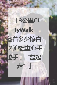3公里CityWalk藏着多少惊喜？沪疆童心手拉手，“益起走”